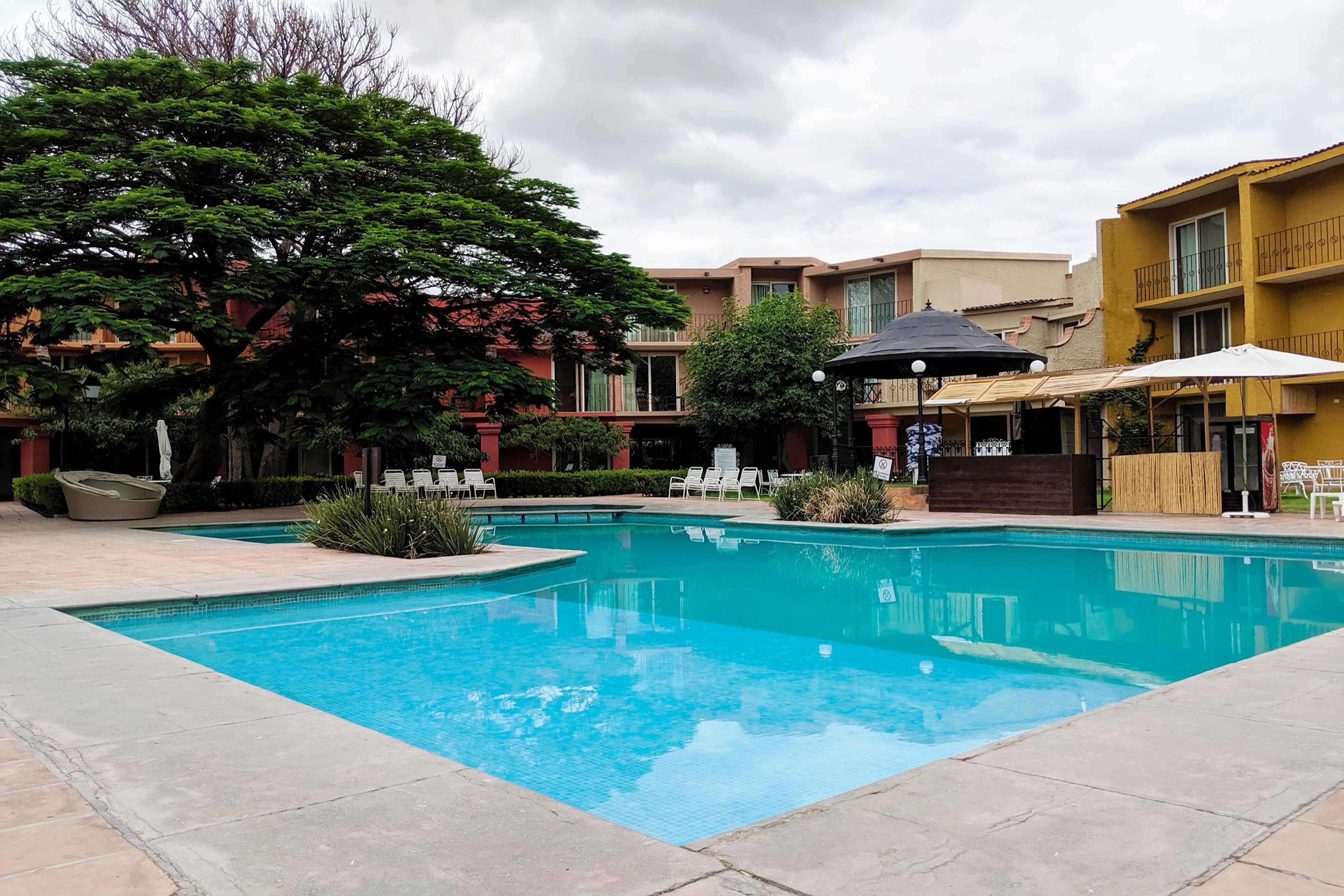 فندق ريال دي ميناس سان ميغيل دي الليندي المظهر الخارجي الصورة The pool at the hotel