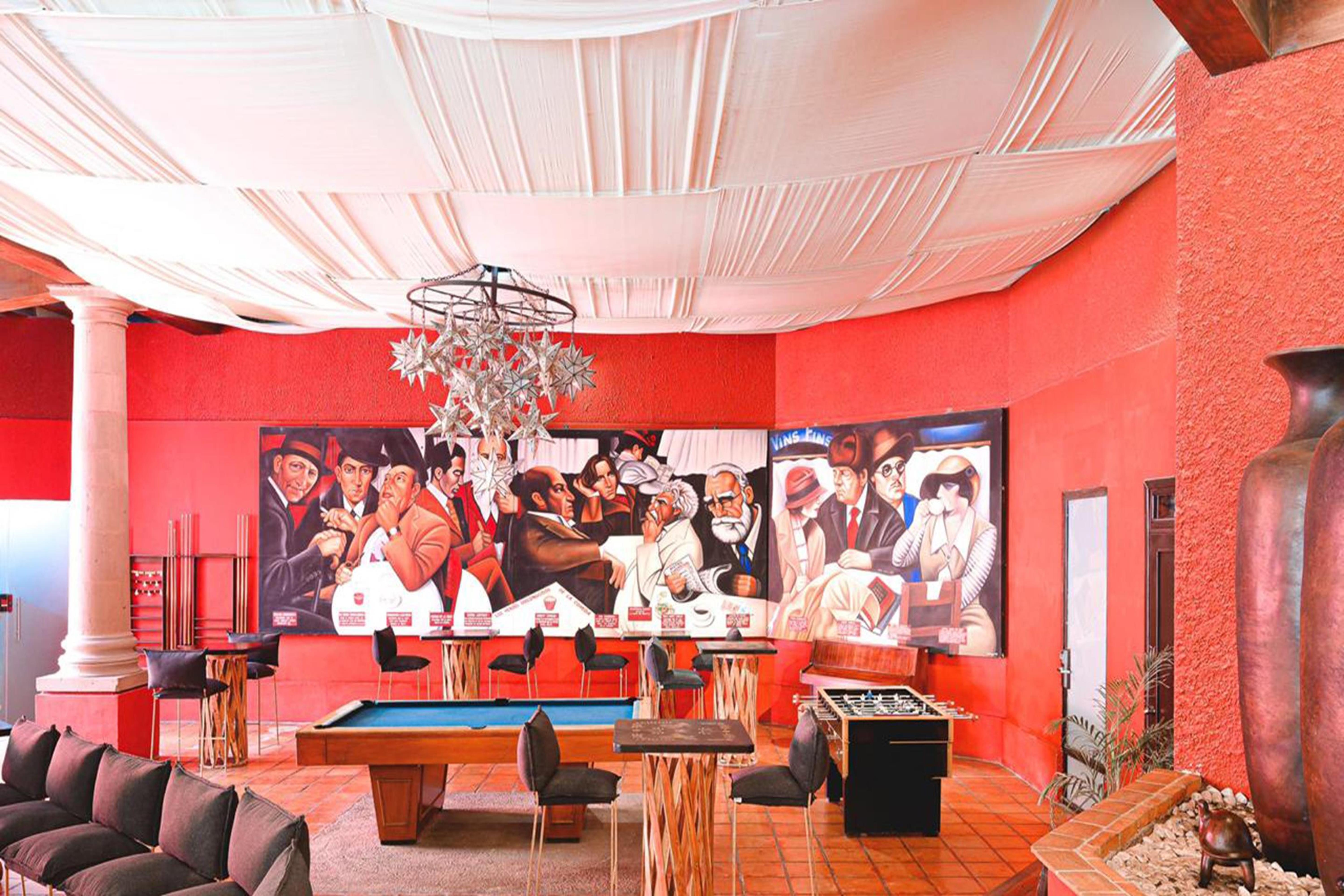 فندق ريال دي ميناس سان ميغيل دي الليندي المظهر الخارجي الصورة The interior of the clubhouse